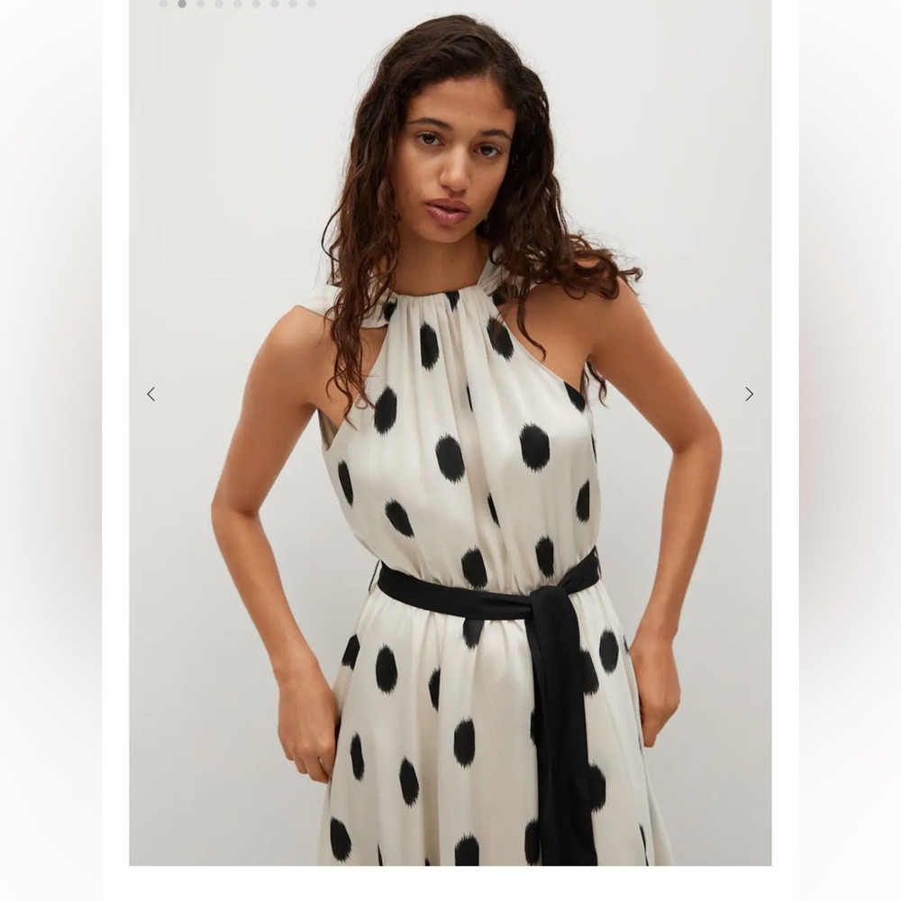 NWT Mango Belted Dress